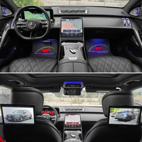 Mercedes-Benz S 350 BRABUS/ PANO/ 3xTV/ 360 CAM/ 4MATIC+ / 3D BURMESTE - 68900 € / 134756.69 лв. - 73694263 9