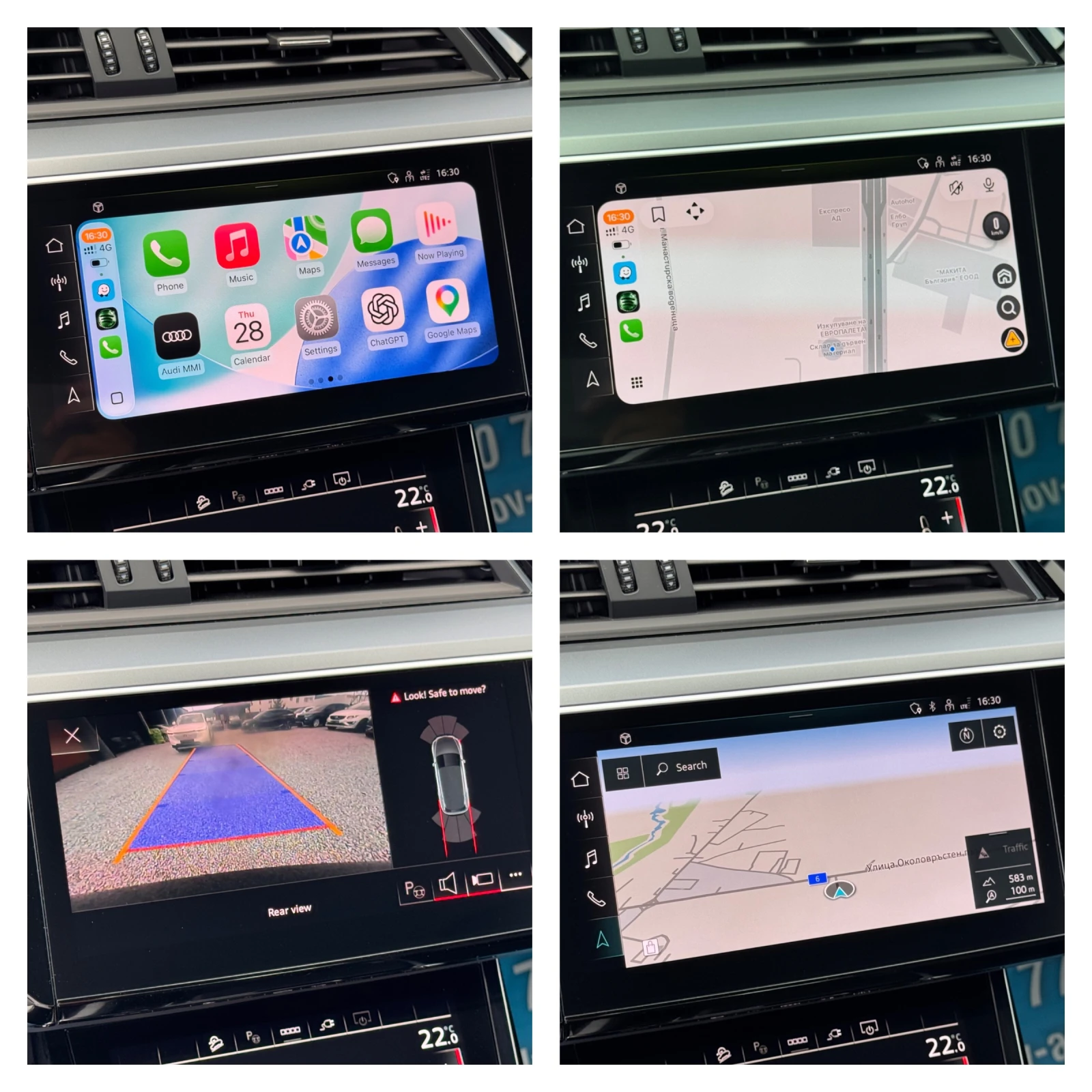 Audi E-Tron 55 95KWH 408КС. КОЖА НАВИГАЦИЯ APPLECARPLAY ANDROI, снимка 13 - Автомобили и джипове - 54704826