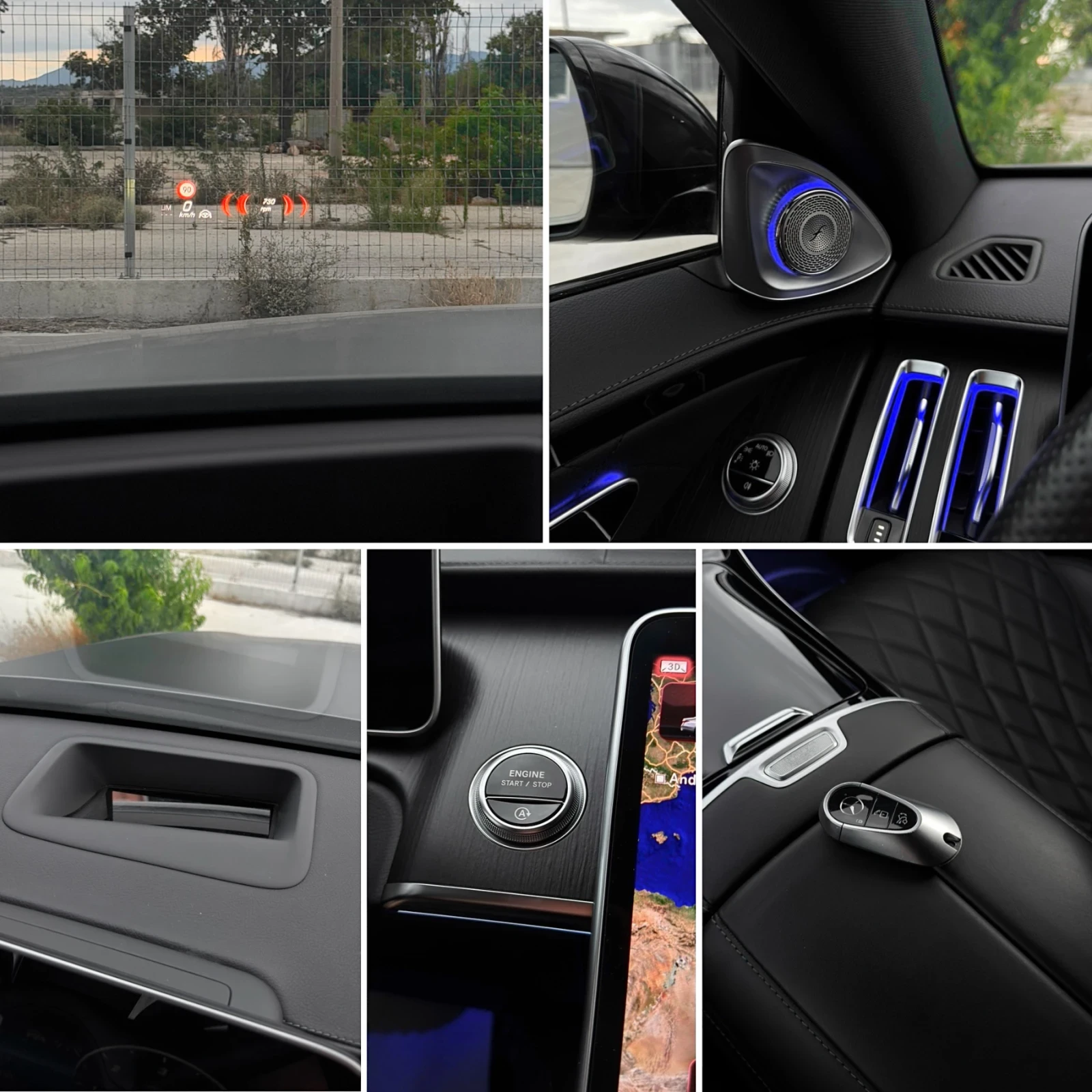 Mercedes-Benz S 350 BRABUS/ PANO/ 3xTV/ 360 CAM/ 4MATIC+ / 3D BURMESTE, снимка 13 - Автомобили и джипове - 55435545