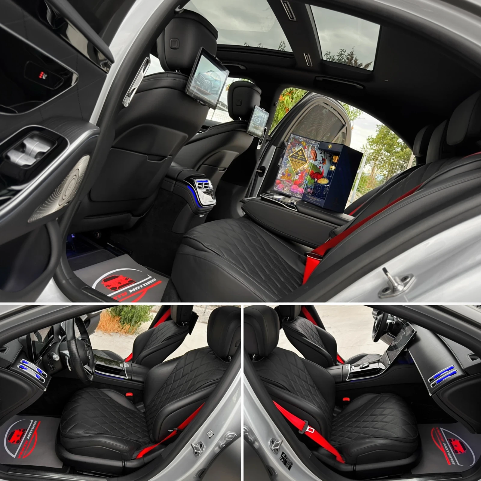 Mercedes-Benz S 350 BRABUS/ PANO/ 3xTV/ 360 CAM/ 4MATIC+ / 3D BURMESTE, снимка 7 - Автомобили и джипове - 55435545
