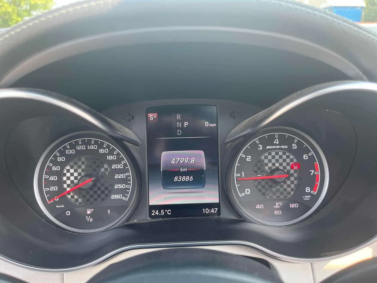Mercedes-Benz C 43 AMG ������ / HEAD UP / BURMESTER / CARFAX  | Mobile.bg � ����������� 8