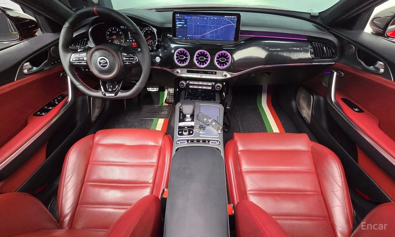 Kia Stinger 3.3* GT* TURBO* AWD* ОБДУХВАНЕ* ХЕДЪП* 360КАМЕРА* , снимка 7 - Автомобили и джипове - 55743073