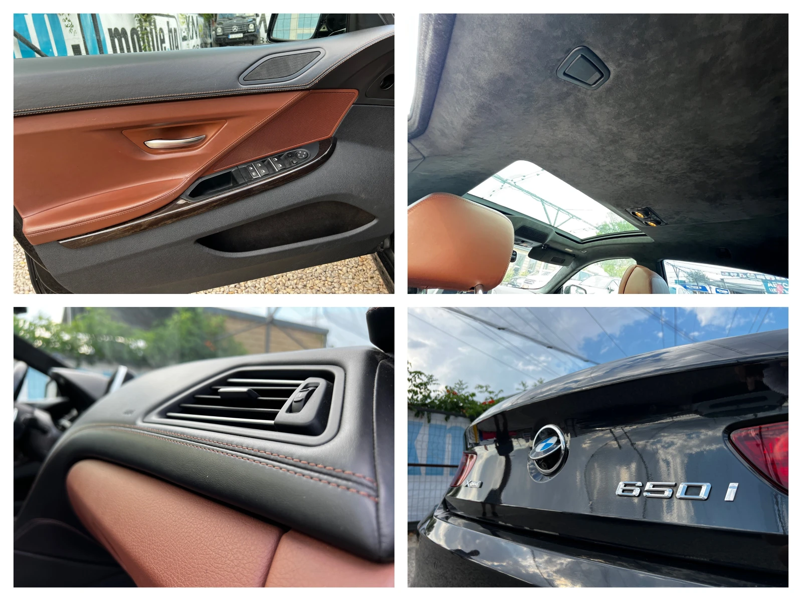 BMW 650 i xDRIVE/GRAN COUPE/M-SPORT/360/HeadUp/SoftClose, снимка 17 - Автомобили и джипове - 55825798
