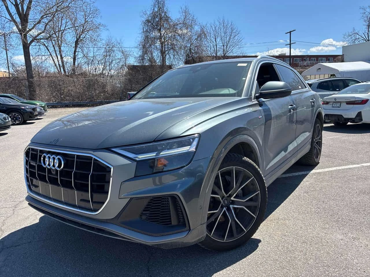 Audi Q8 | Progressiv | ОБДУХВАНЕ | ПАНОРАМА | 360 | 