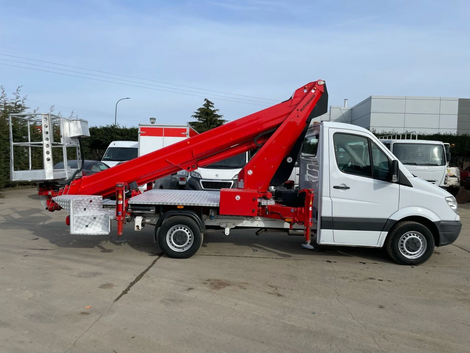 Автовишка Ruthmann ТВ 270, снимка 4 - Индустриална техника - 54348912