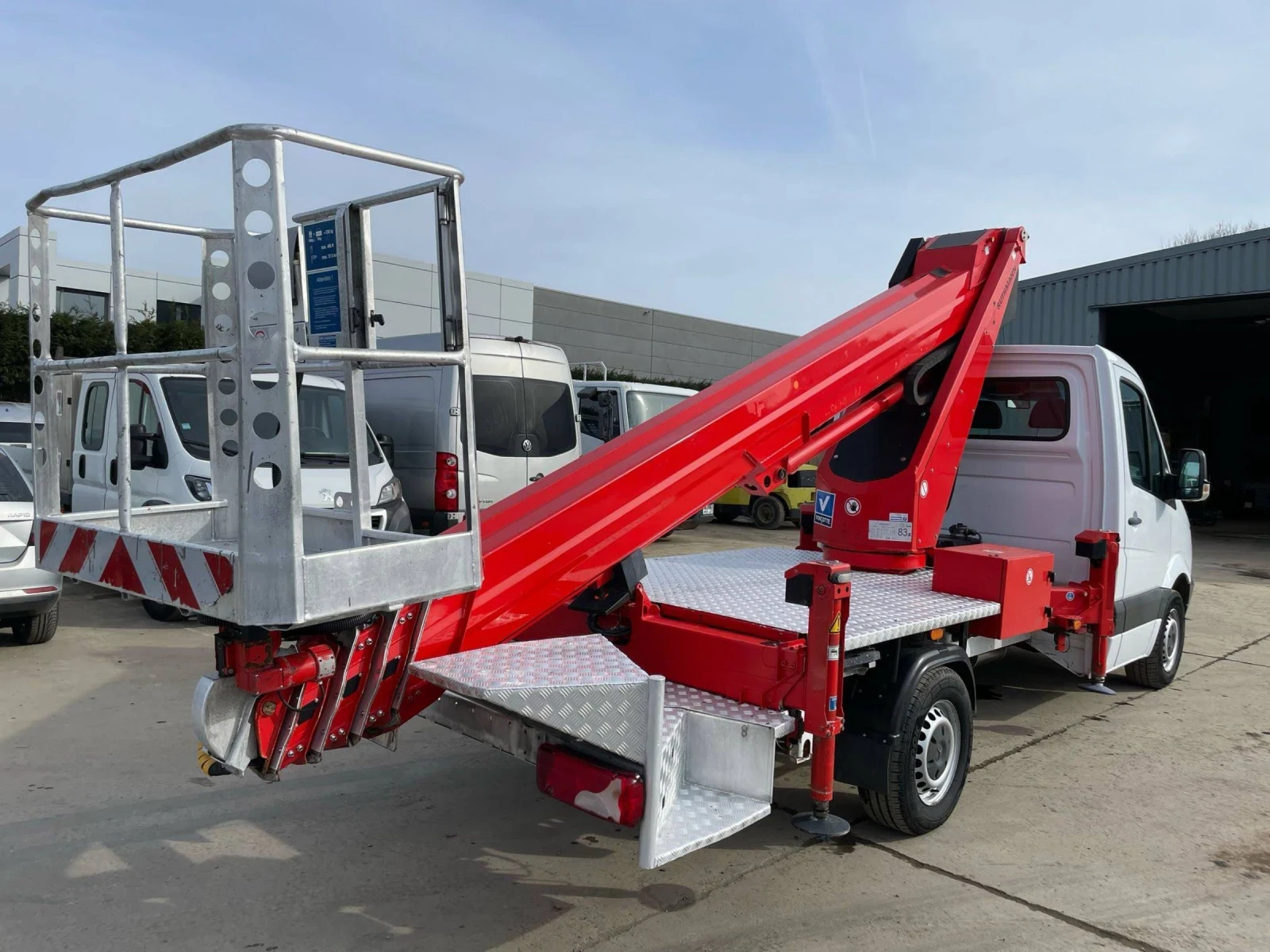 Автовишка Ruthmann ТВ 270, снимка 10 - Индустриална техника - 54348912