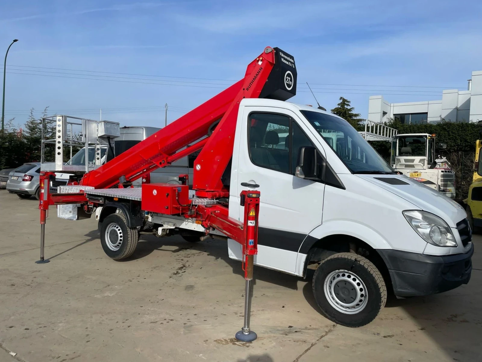 Автовишка Ruthmann ТВ 270, снимка 6 - Индустриална техника - 54348912