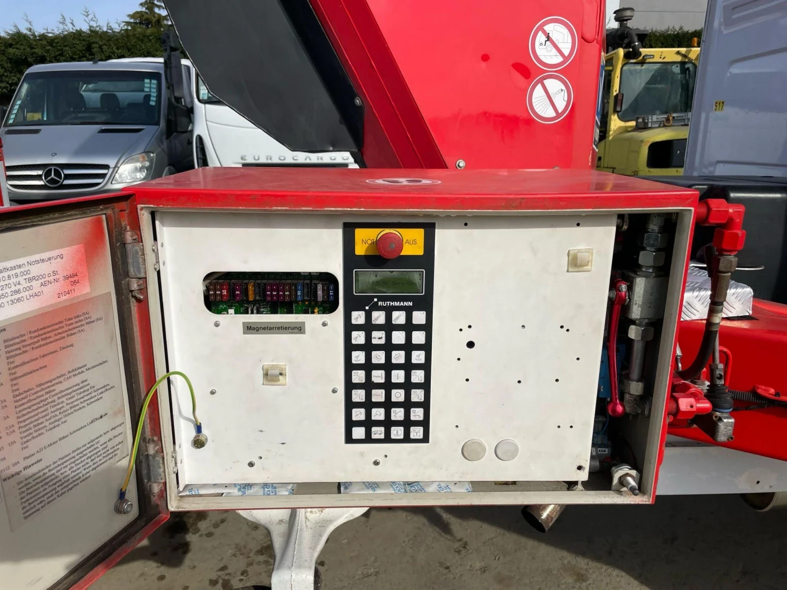 Автовишка Ruthmann ТВ 270, снимка 15 - Индустриална техника - 54348912