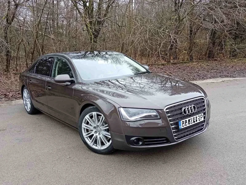 Audi A8 L* 4.2TDI* QUATTRO* FULL LED* PANO* ОБДУХВАНЕ* , снимка 4 - Автомобили и джипове - 52678670