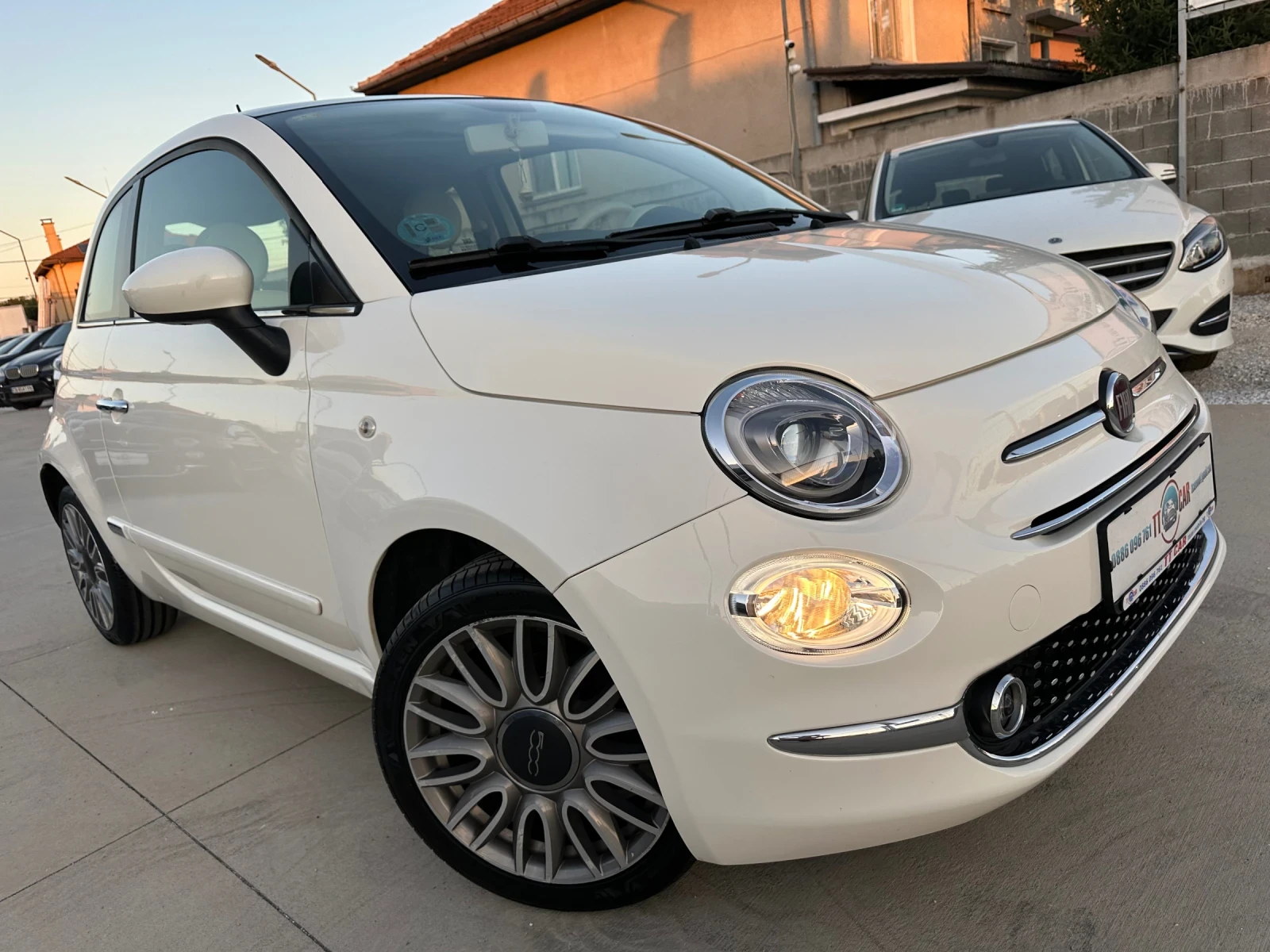 Fiat 500 1.2i EURO 6W Климатроник! Панорама! - изображение 3