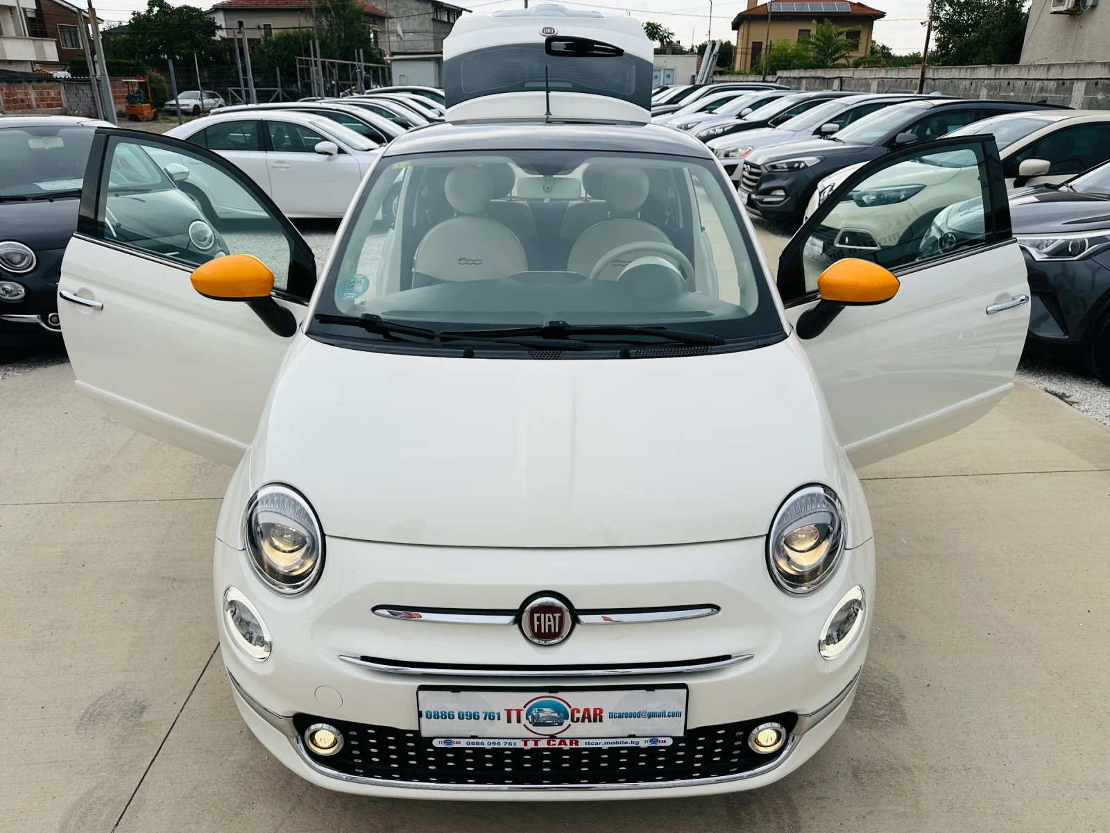 Fiat 500 1.2i EURO 6W Климатроник! Панорама! - изображение 7