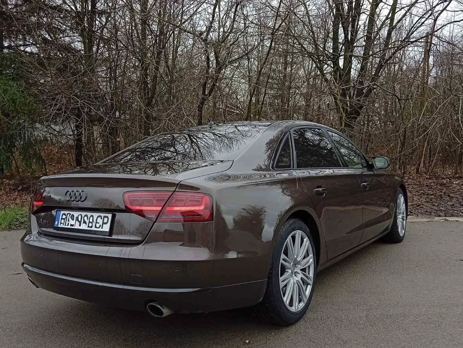Audi A8 L* 4.2TDI* QUATTRO* FULL LED* PANO* ОБДУХВАНЕ*  - изображение 10
