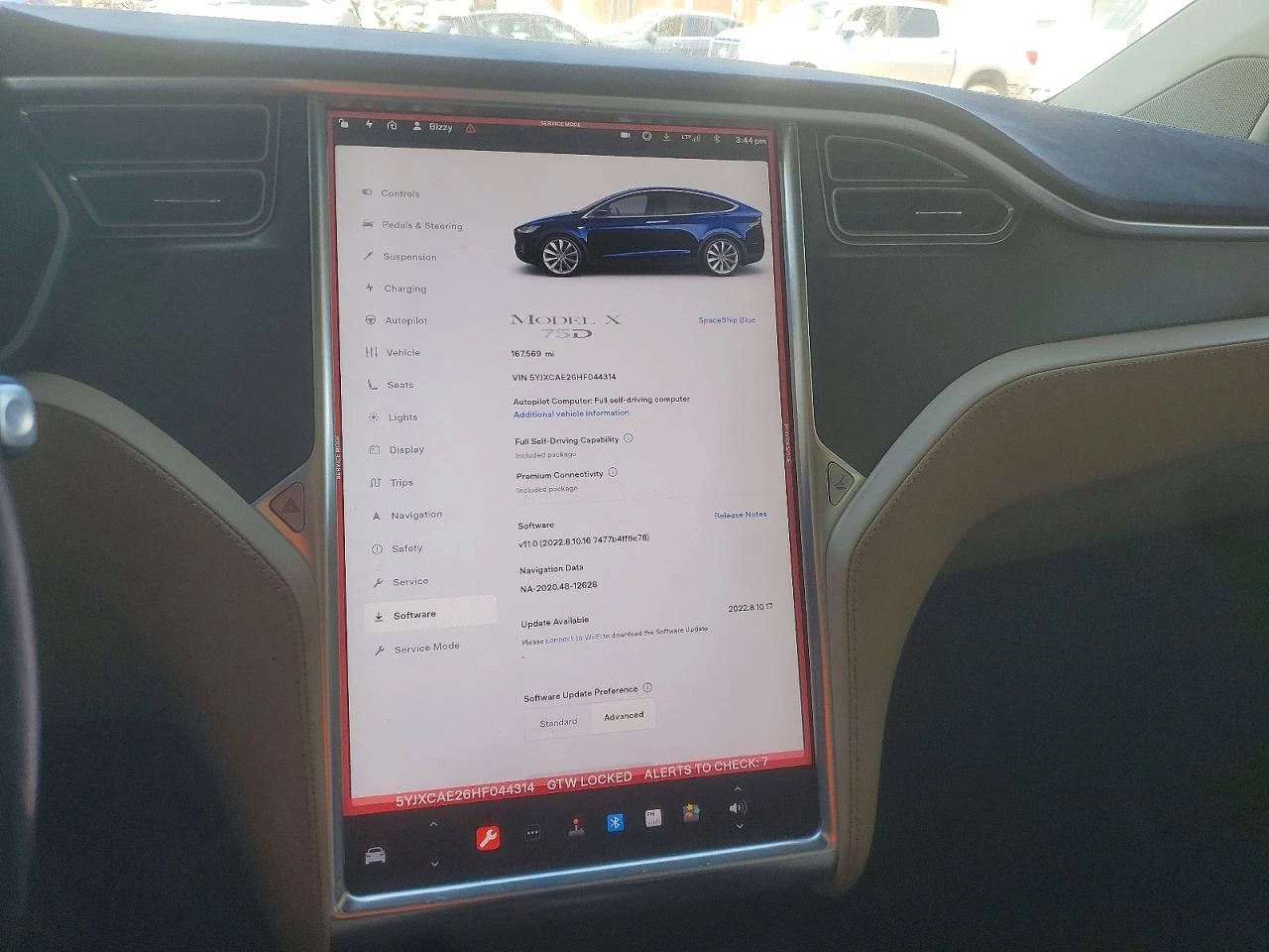 Tesla Model X 75D AWD, снимка 9 - Автомобили и джипове - 55893476