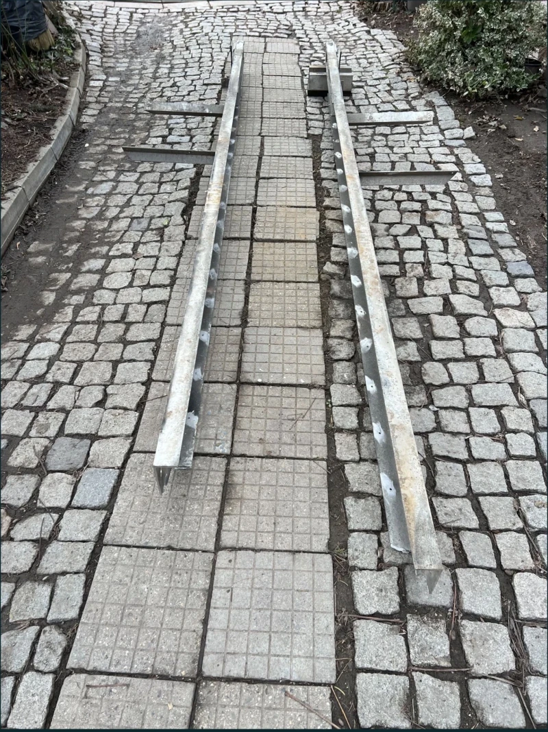 Iveco Daily Алуминиево Спомагателно шаси. 