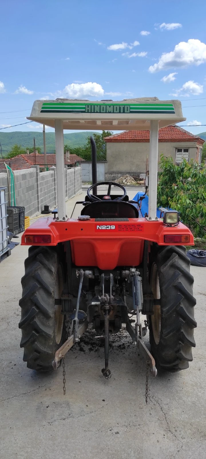Трактор Hinomoto N239 - изображение 6