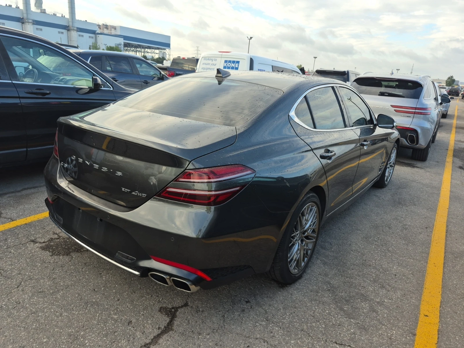 Genesis G70 2.0T ADVANCED / АвтоКредит, снимка 3 - Автомобили и джипове - 55944269