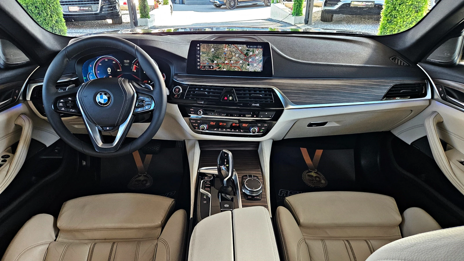 BMW 530 M/XD/LUXURY/TVx3/DIGITAL/HUD/DISTR/3DCAM/�������/L | Mobile.bg � ����������� 8