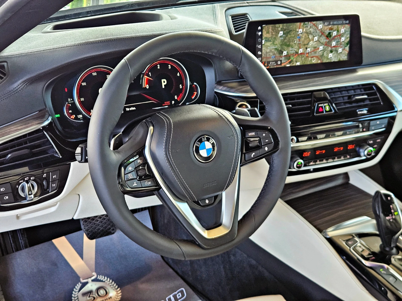 BMW 530 M/XD/LUXURY/TVx3/DIGITAL/HUD/DISTR/3DCAM/�������/L | Mobile.bg � ����������� 9