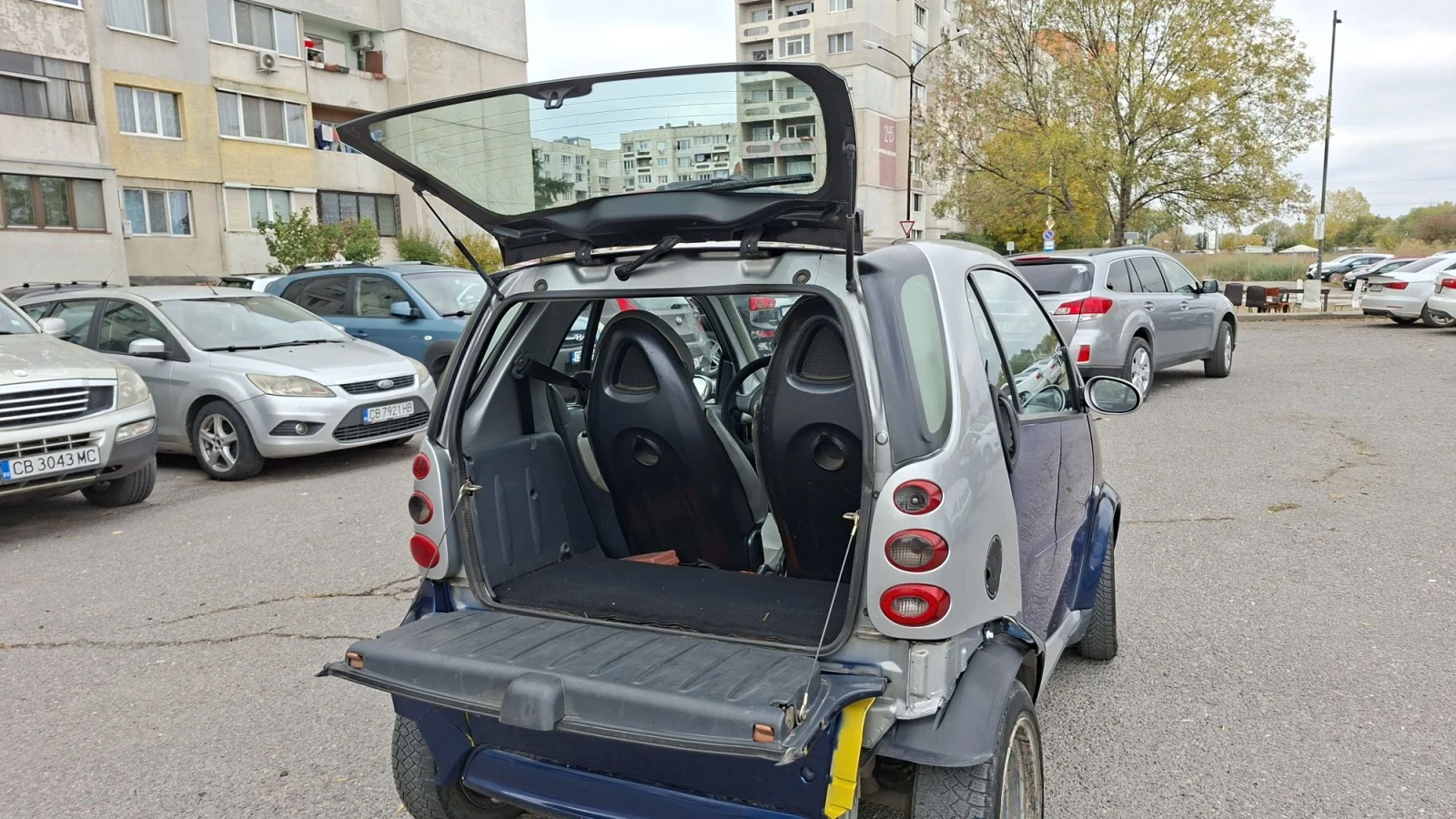 Smart Fortwo КОЖА-АВТОМАТ, снимка 10 - Автомобили и джипове - 56648222