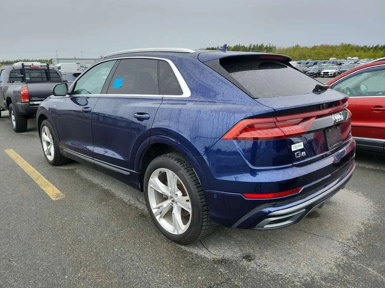 Audi Q8 * PROGRESSIV * ОБДУХВАНЕ * 360 * ПАНОРАМА * , снимка 4 - Автомобили и джипове - 54678025