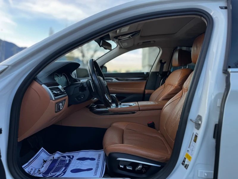 BMW 750 I/ОБДУХВАНЕ/HEAD-UP/CARBON CORE, снимка 9 - Автомобили и джипове - 52536431