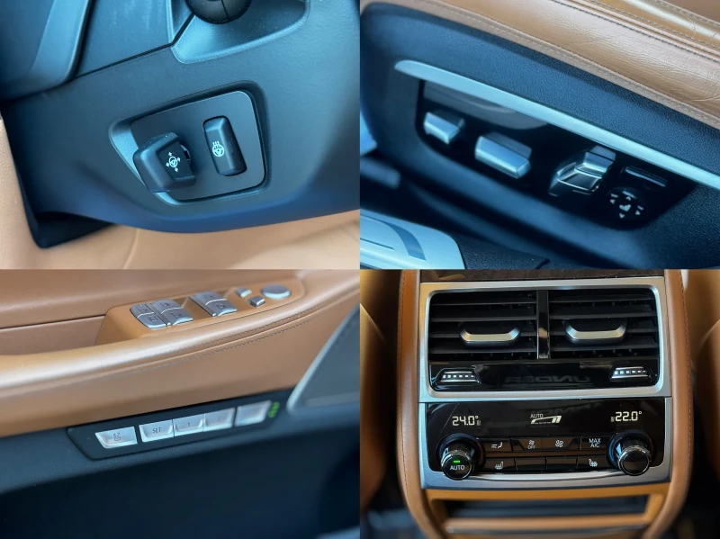 BMW 750 I/ОБДУХВАНЕ/HEAD-UP/CARBON CORE, снимка 15 - Автомобили и джипове - 52536431