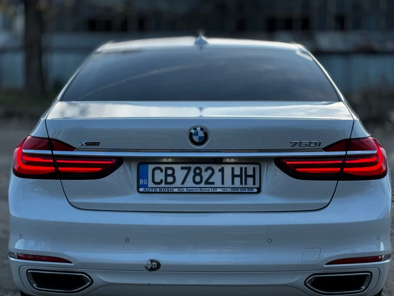BMW 750 I/ОБДУХВАНЕ/HEAD-UP/CARBON CORE, снимка 4 - Автомобили и джипове - 52536431