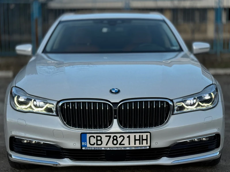 BMW 750 I/ОБДУХВАНЕ/HEAD-UP/CARBON CORE, снимка 8 - Автомобили и джипове - 52536431