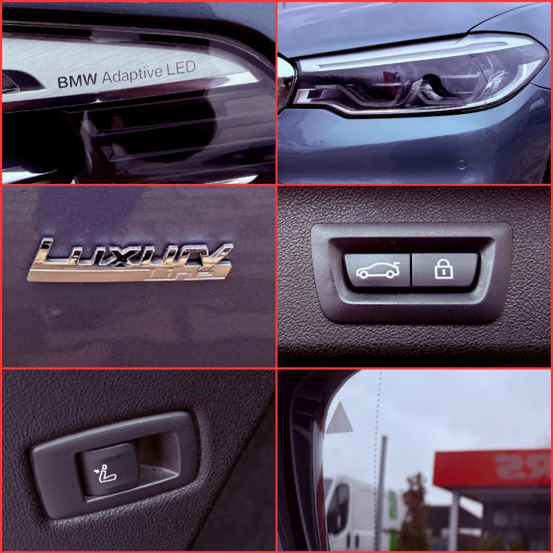 BMW 530 D LUXURY LINE/ADAPTIVE LED/BOWERS&WILKINS, снимка 8 - Автомобили и джипове - 52578808