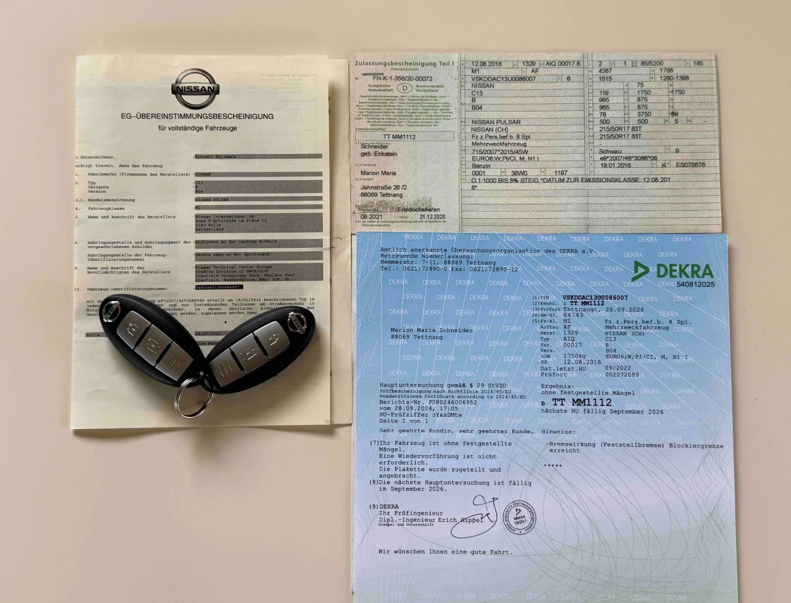 Nissan Pulsar 1.2TCe, Tekna+ Автоматик! * 96 000км* Service Book, снимка 15 - Автомобили и джипове - 54358021