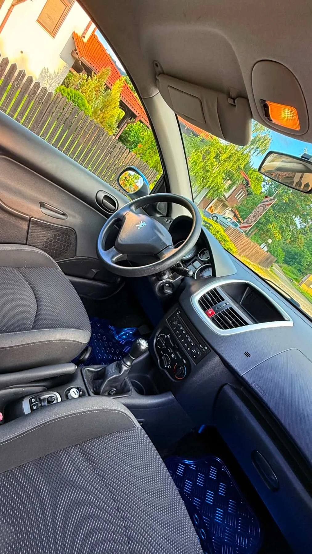 Peugeot 206 1.4 HDI  75к.с.  206 + , снимка 10 - Автомобили и джипове - 54825055