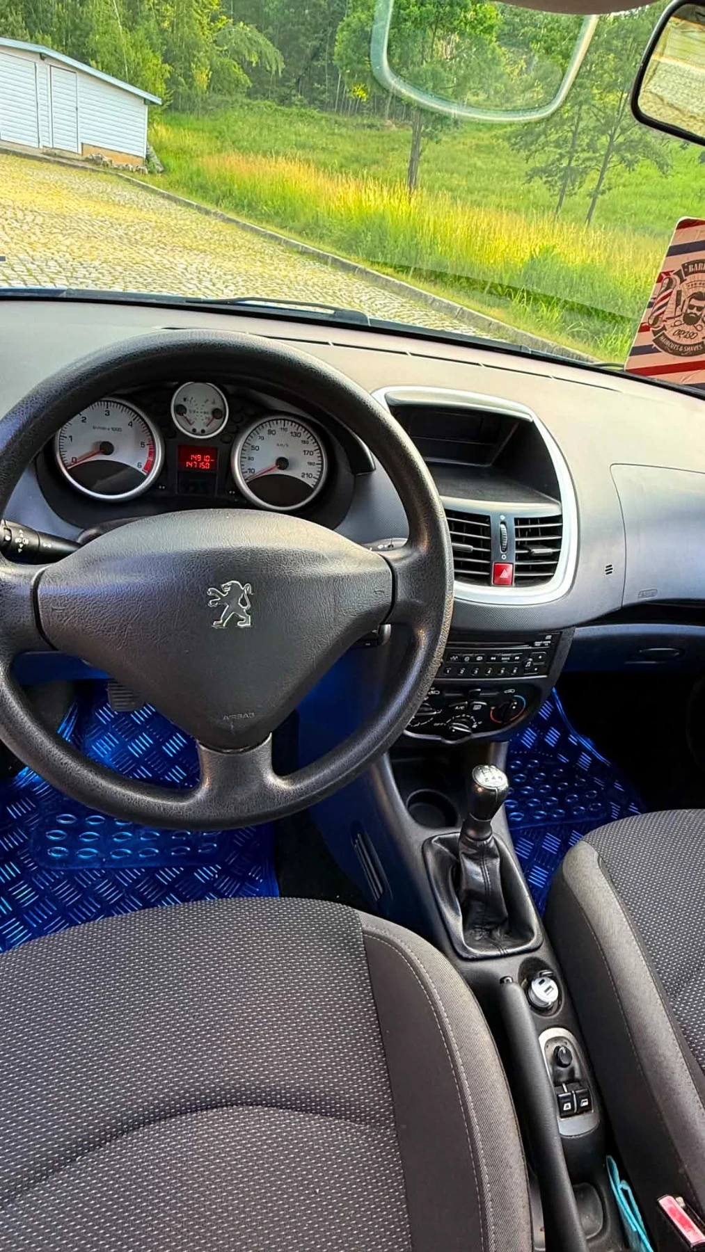 Peugeot 206 1.4 HDI  75к.с.  206 + , снимка 7 - Автомобили и джипове - 54825055