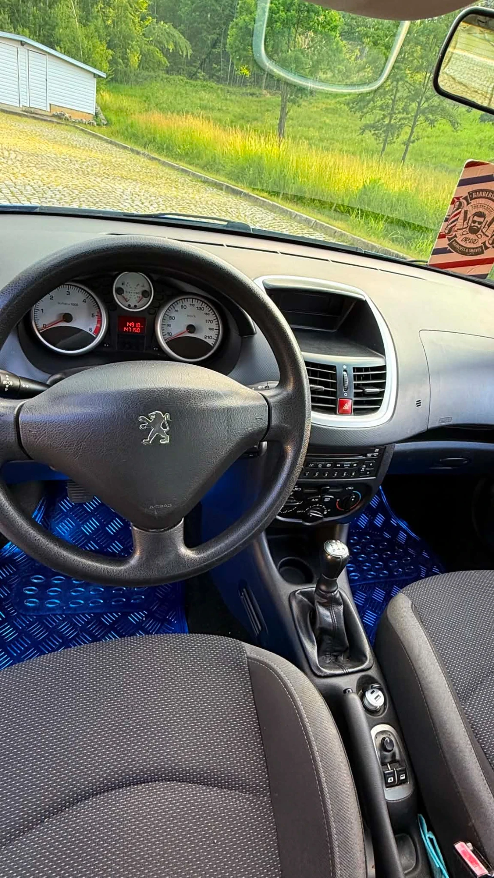 Peugeot 206 1.4 HDI  75к.с.  206 + , снимка 14 - Автомобили и джипове - 54825055