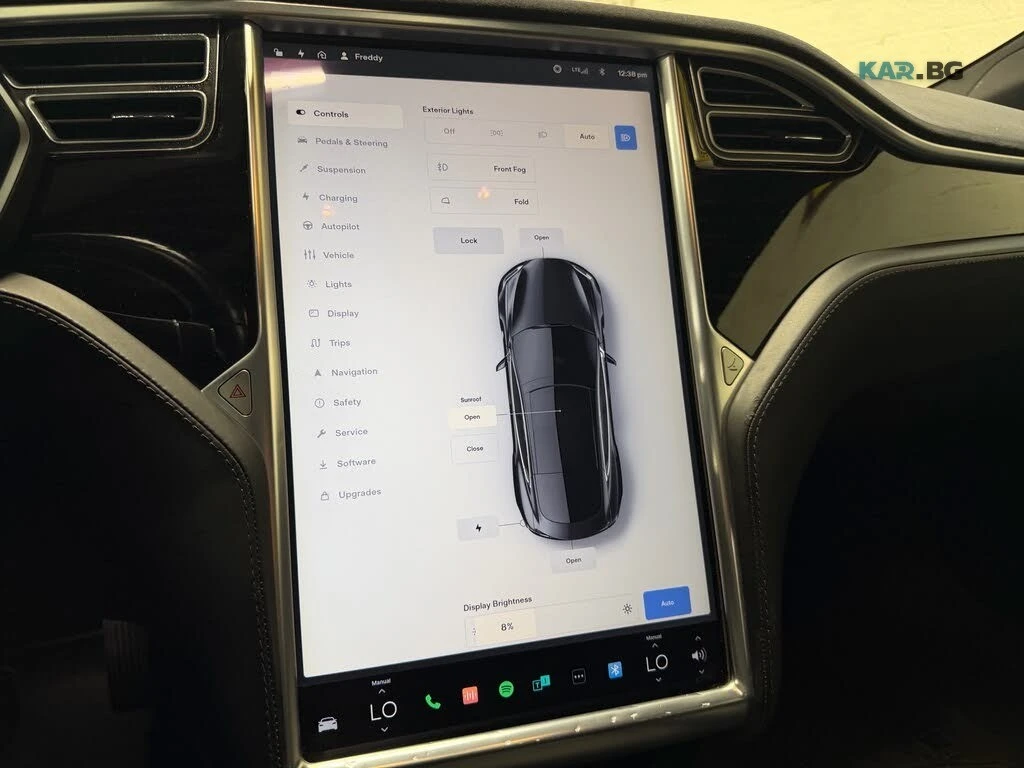 Tesla Model S S 90D AWD, снимка 14 - Автомобили и джипове - 55398456