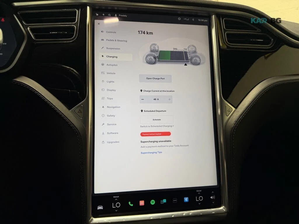 Tesla Model S S 90D AWD, снимка 16 - Автомобили и джипове - 55398456