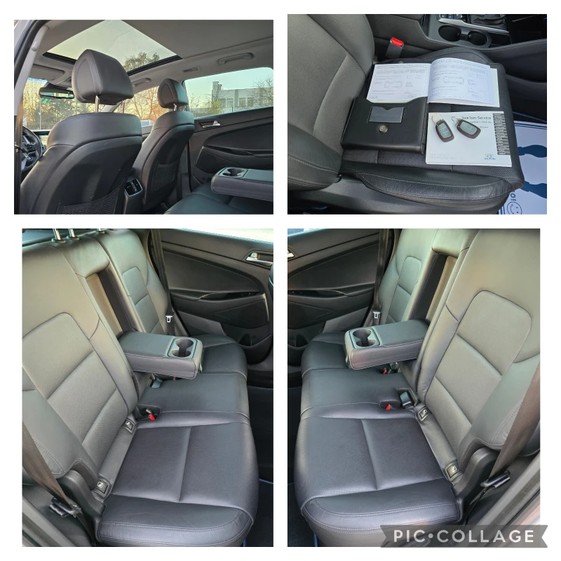 Hyundai Tucson 2.0/4X4/VERTEX/ПАНОР./КОЖА/FULL/Швейц., снимка 15 - Автомобили и джипове - 48132416