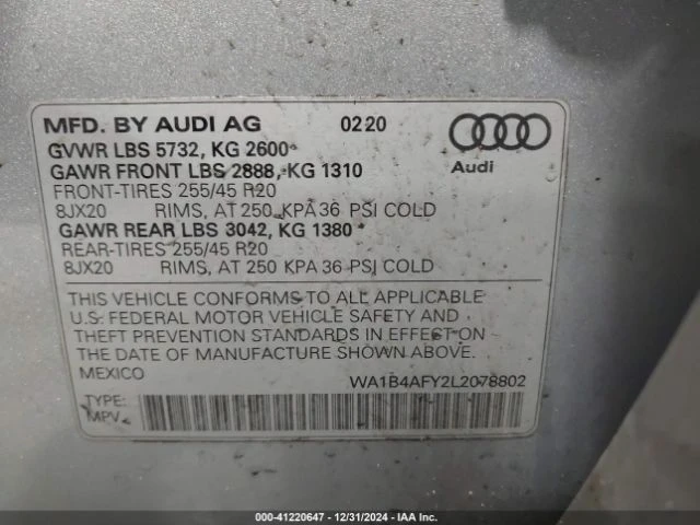 Audi SQ5 PREMIUM PLUS TFSI QUATTRO TIPTRONIC, снимка 9 - Автомобили и джипове - 48786949