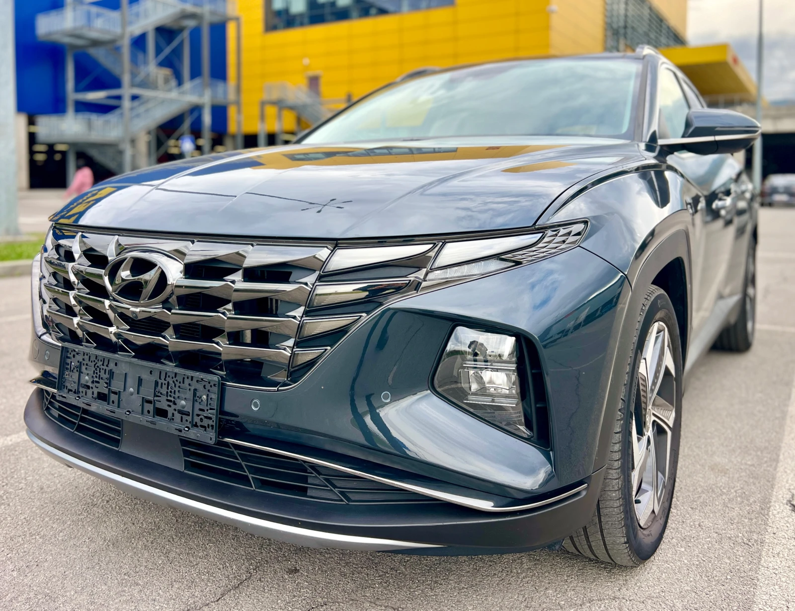 Hyundai Tucson 1.6T-GDI* 180hp* 44* PREMIUM* MYLD-HYBRID* DISTR* | Mobile.bg   1