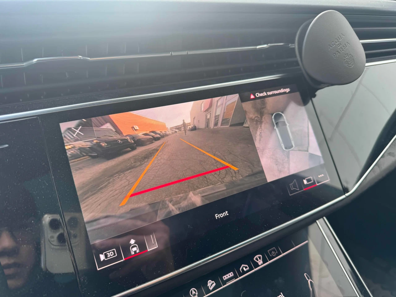 Audi Q8 * АВТО КРЕДИТ* ЦЕНА ДО БГ * СЕРВИЗНА ИСТОРИЯ *  - изображение 9