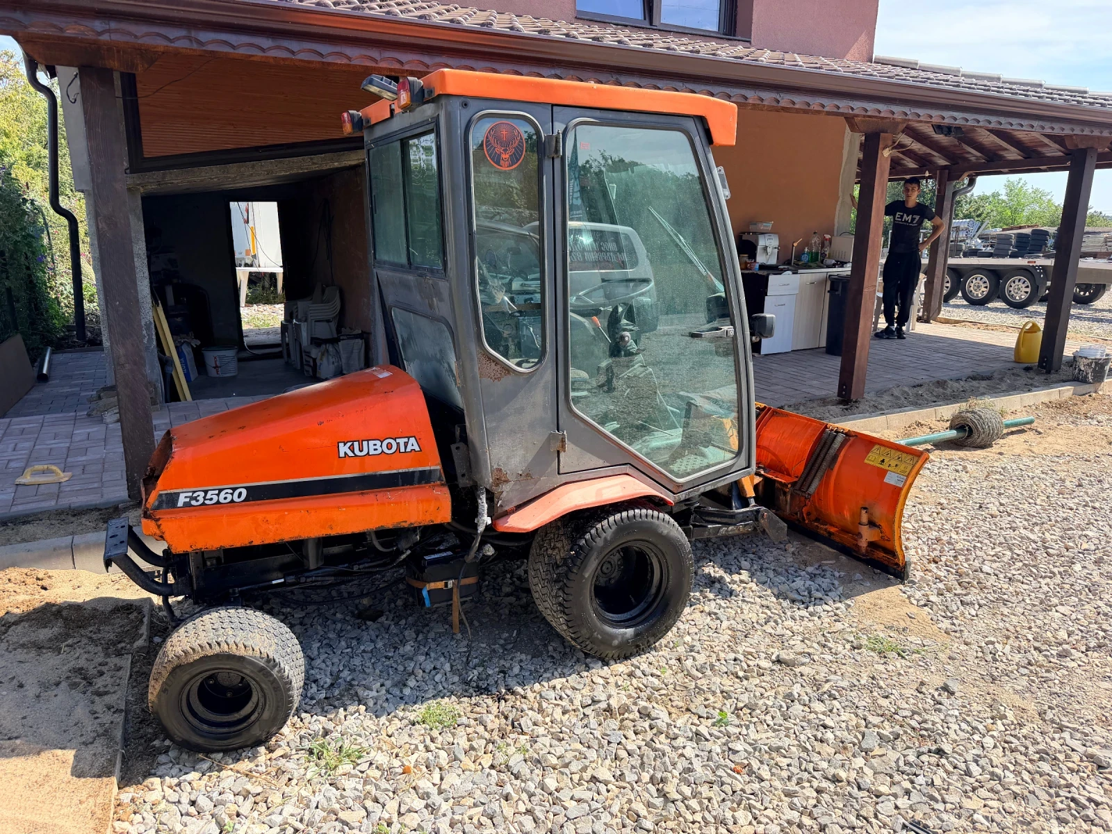 Трактор Kubota Kubota F3560, снимка 4 - Селскостопанска техника - 55938391