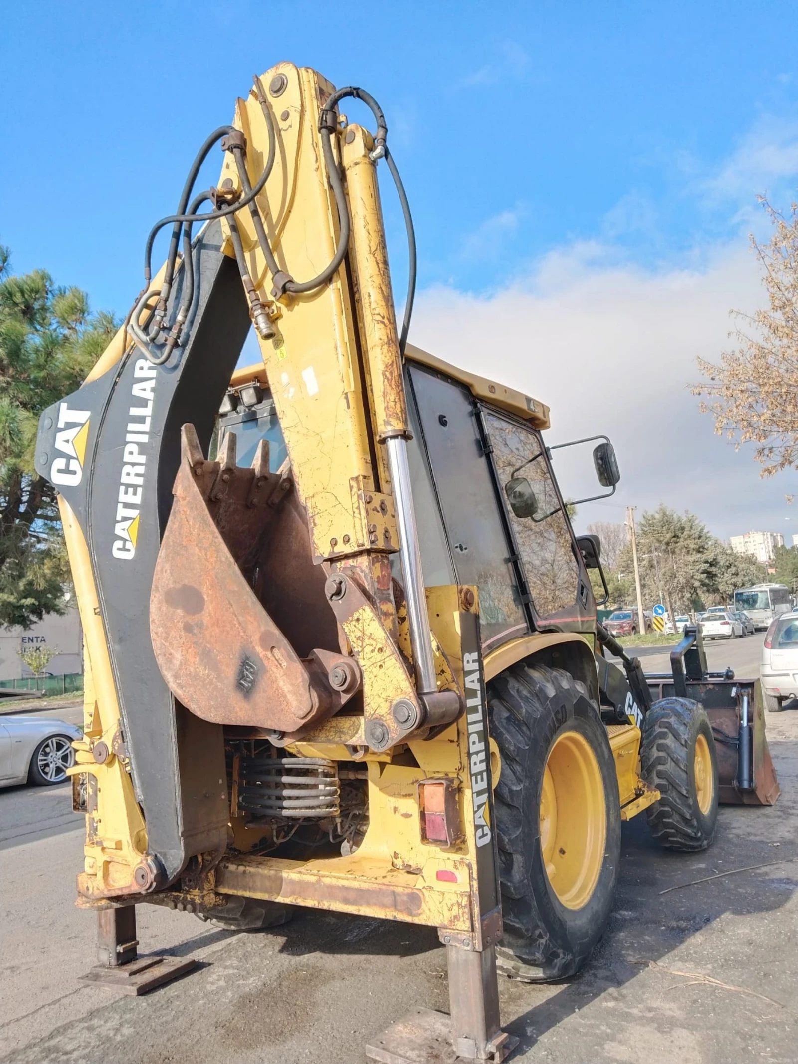Багер Caterpillar 432D, снимка 4 - Индустриална техника - 54648212