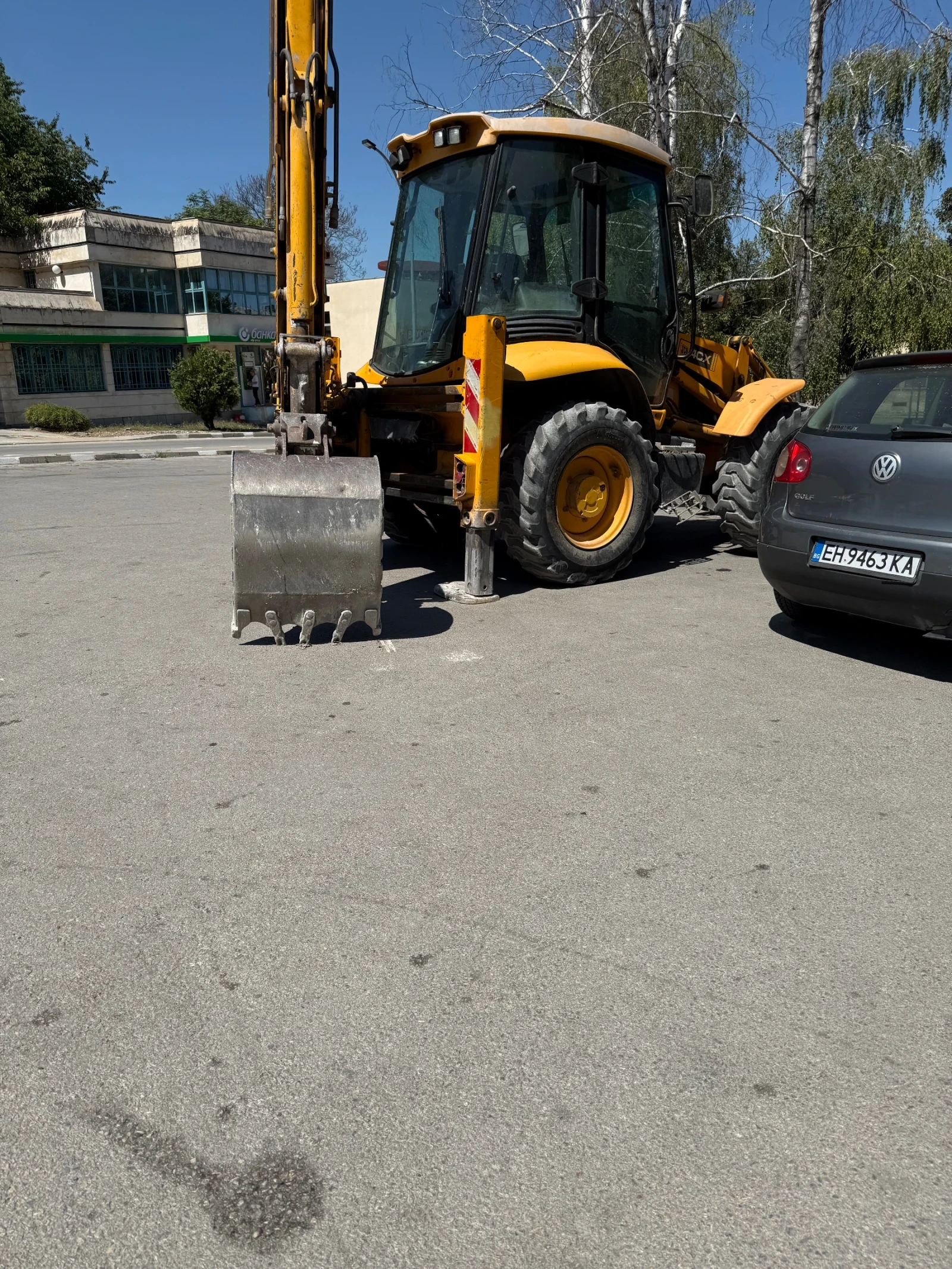 Багер JCB 4CX 4x4 , снимка 5 - Индустриална техника - 55781295
