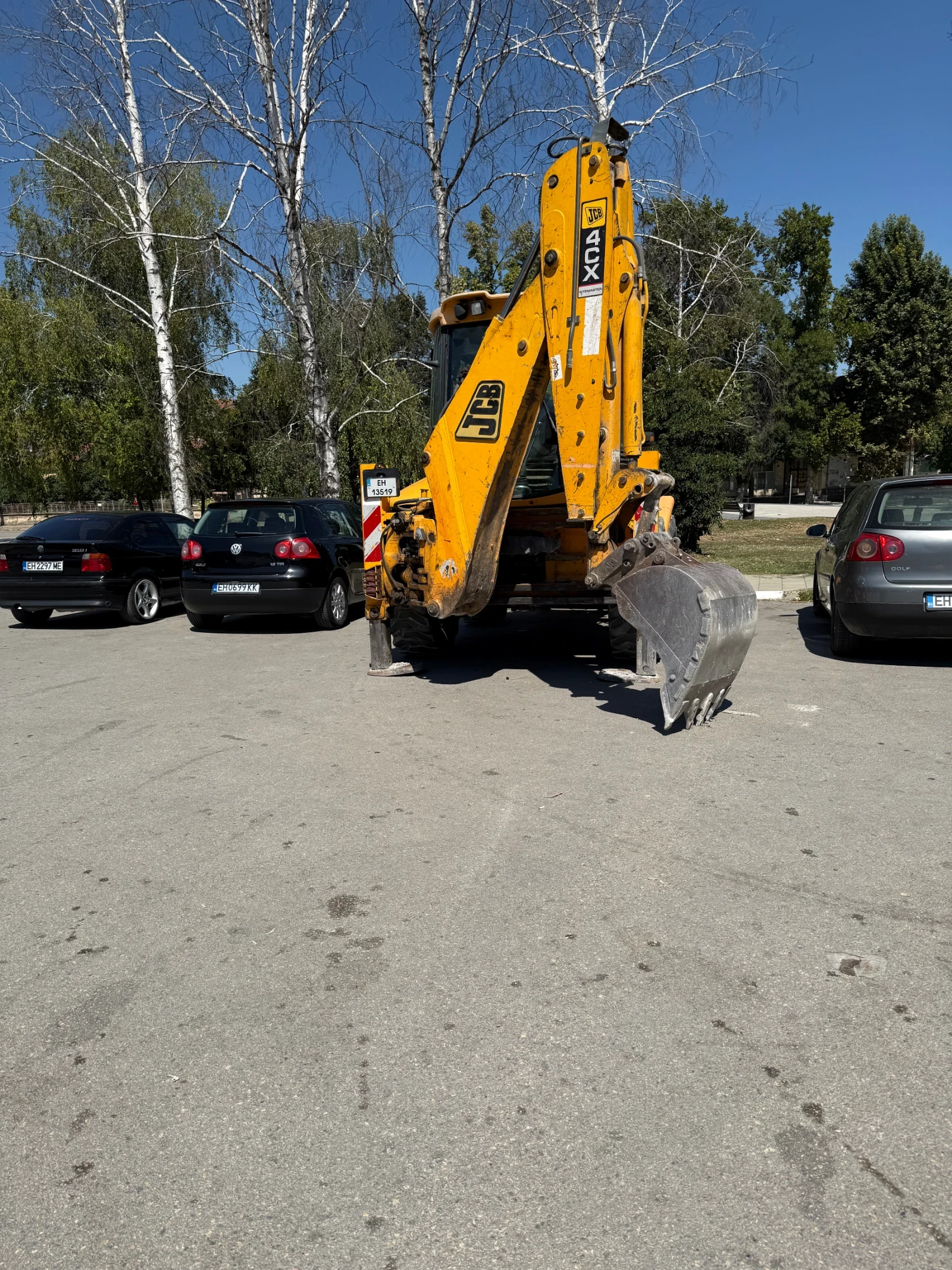 Багер JCB 4CX 4x4 , снимка 4 - Индустриална техника - 55781295
