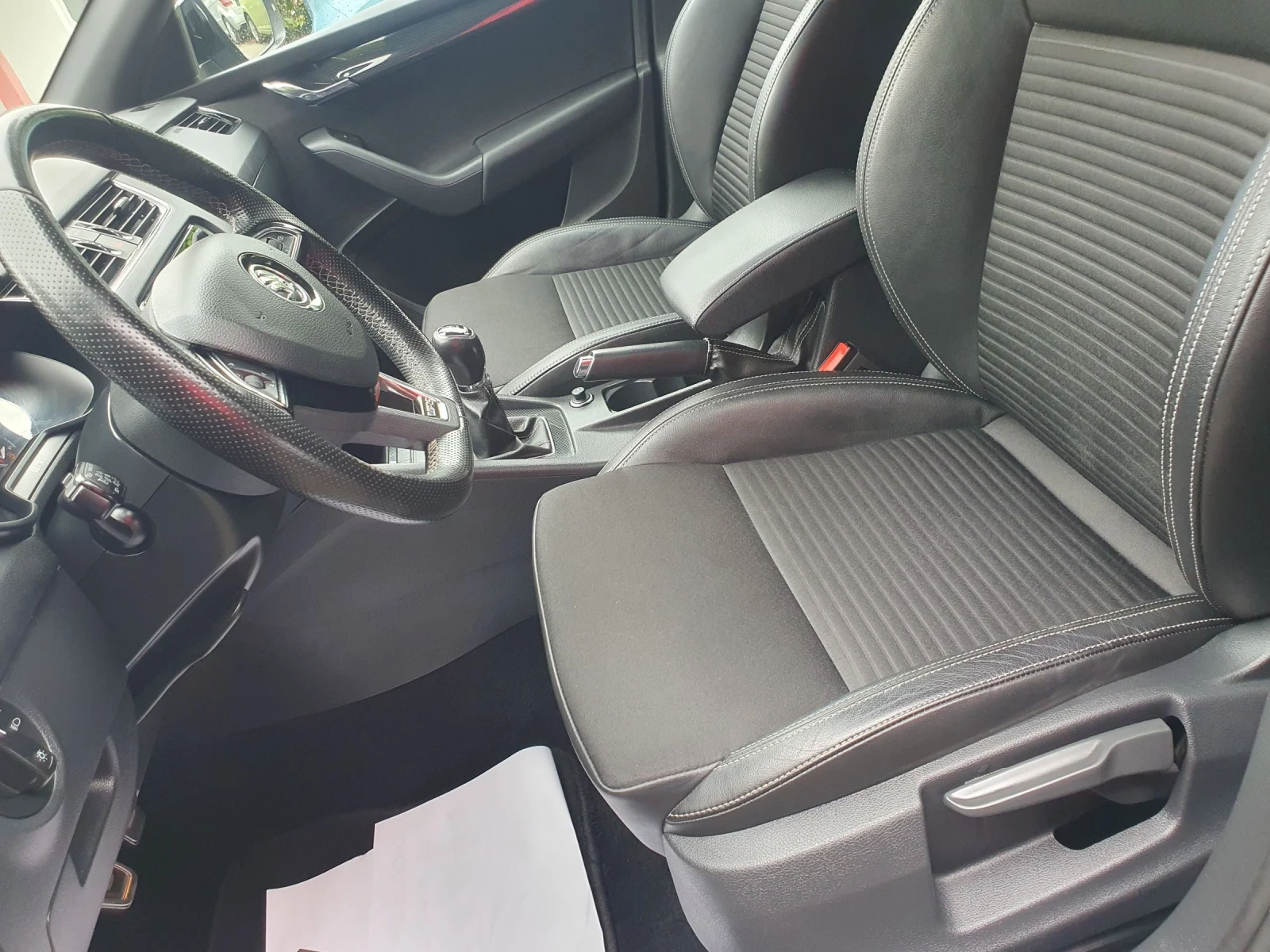 Skoda Octavia 2.0 TDI VRS KOJA NAVI PODGREV KAM. 2017 g EURO 6 - изображение 9