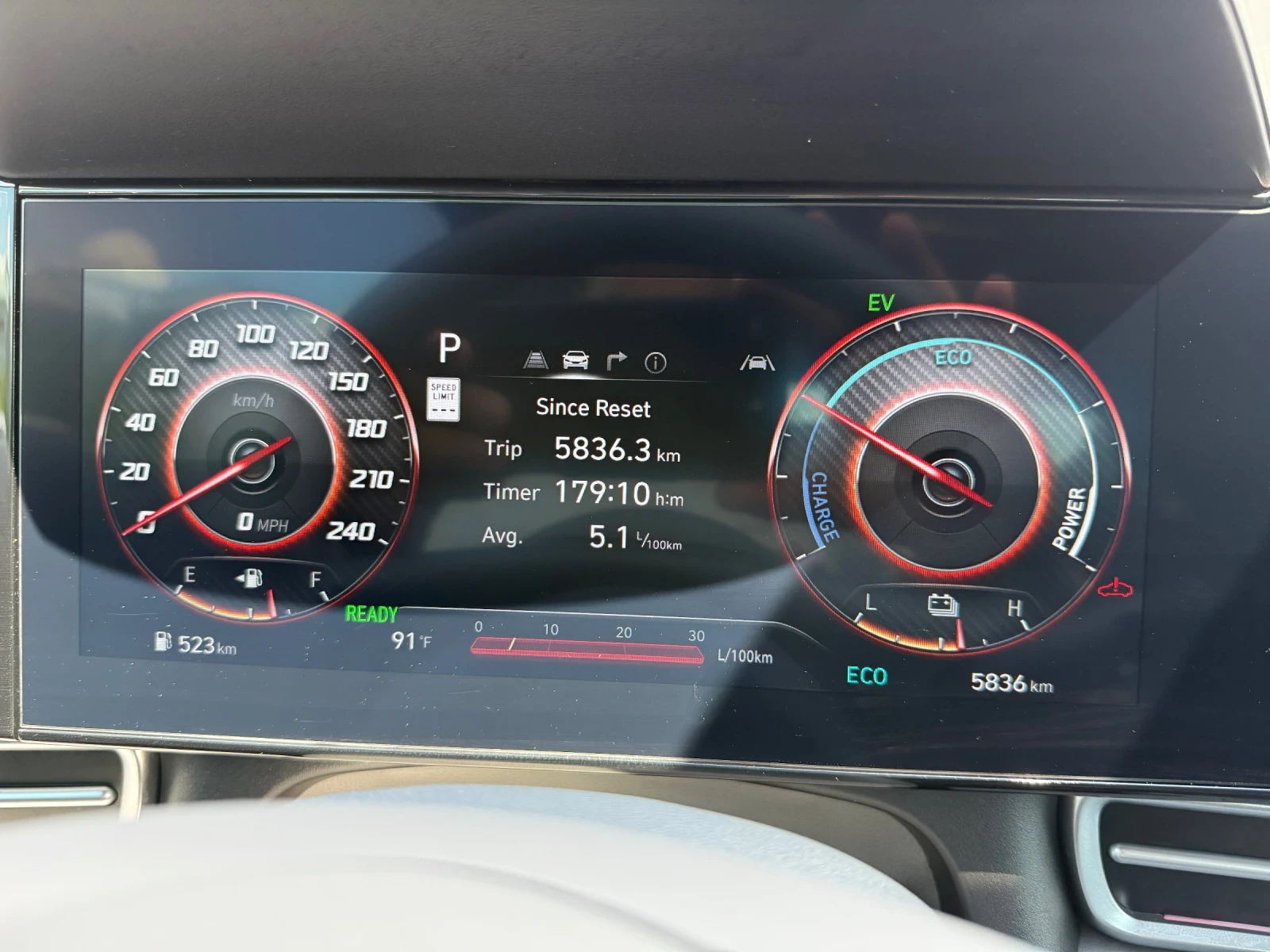 Hyundai Elantra 1.6 hybrid FullMax, снимка 8 - Автомобили и джипове - 54668989