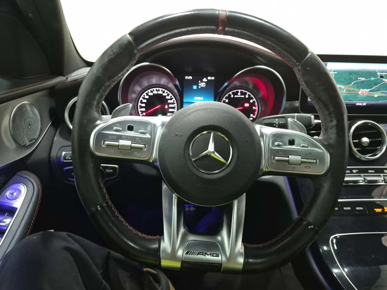Mercedes-Benz C 43 AMG * 43 * CARFAX * ЦЕНА ДО БГ, снимка 7 - Автомобили и джипове - 54981652