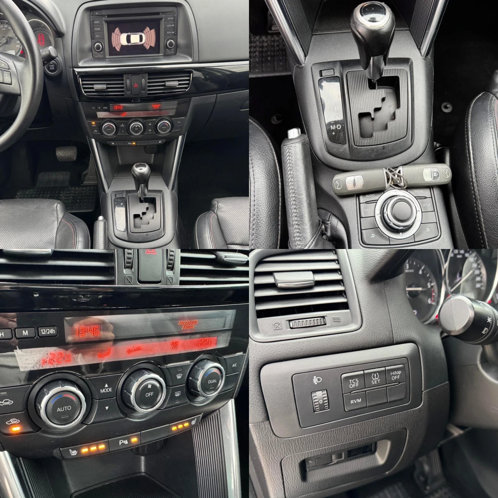 Mazda CX-5 2.2 SKYACTIV / 4X4 / FULL / KOJA / AVTOMAT / NAVI | Mobile.bg   13