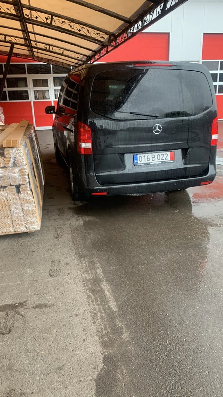 Mercedes-Benz V 220 7+ 1 с ДДС  каско регистриран, снимка 10 - Бусове и автобуси - 48062989