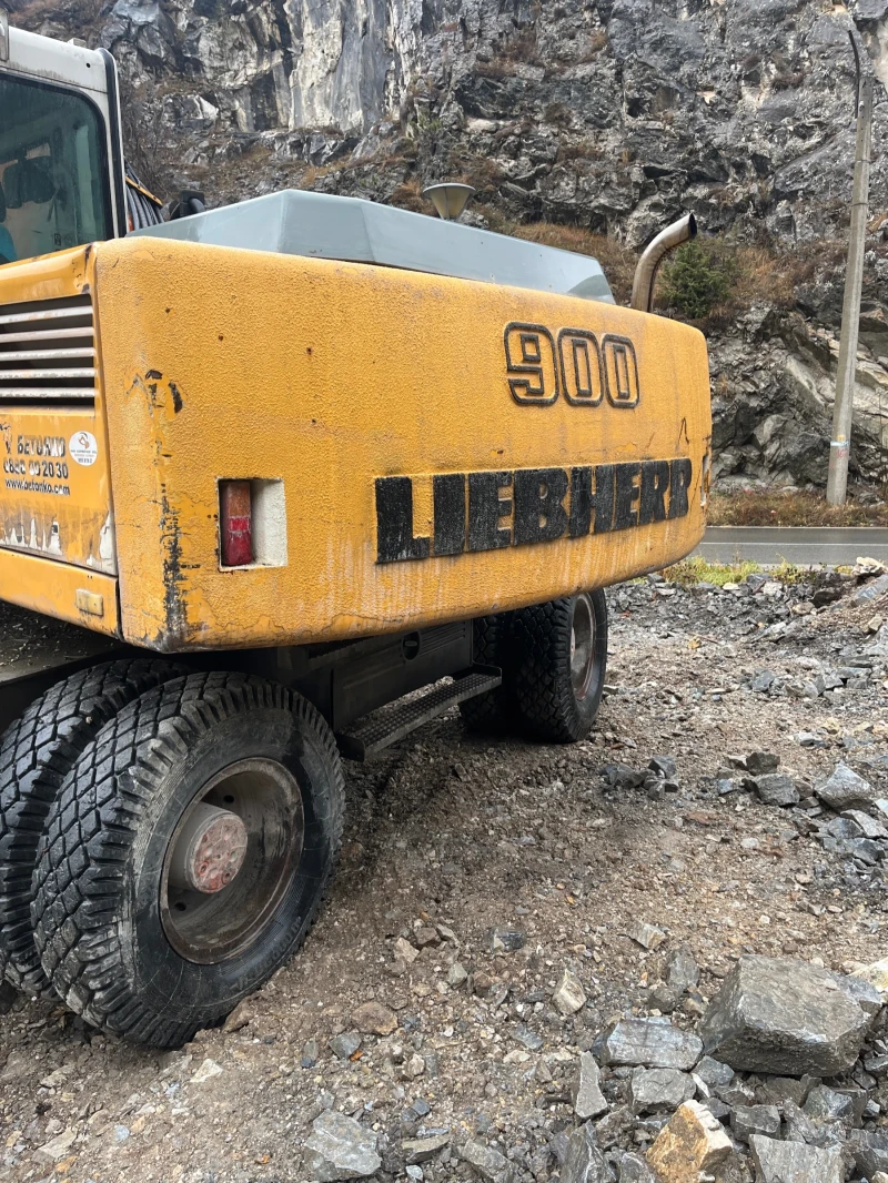 Багер Liebherr А900B, снимка 3 - Индустриална техника - 48643333