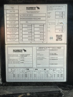 Полуремарке Schmitz 60 куб, снимка 9